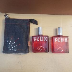 fcuk jeans fragrance perfume limited edition